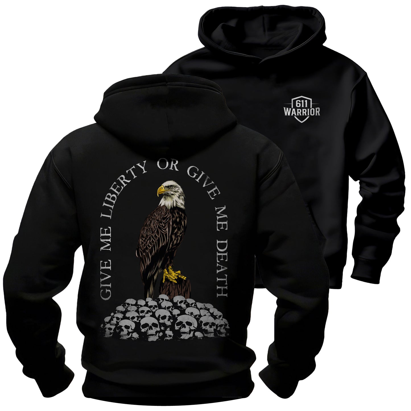 Give Me Liberty or Give Me Death T-Shirt Bald Eagle