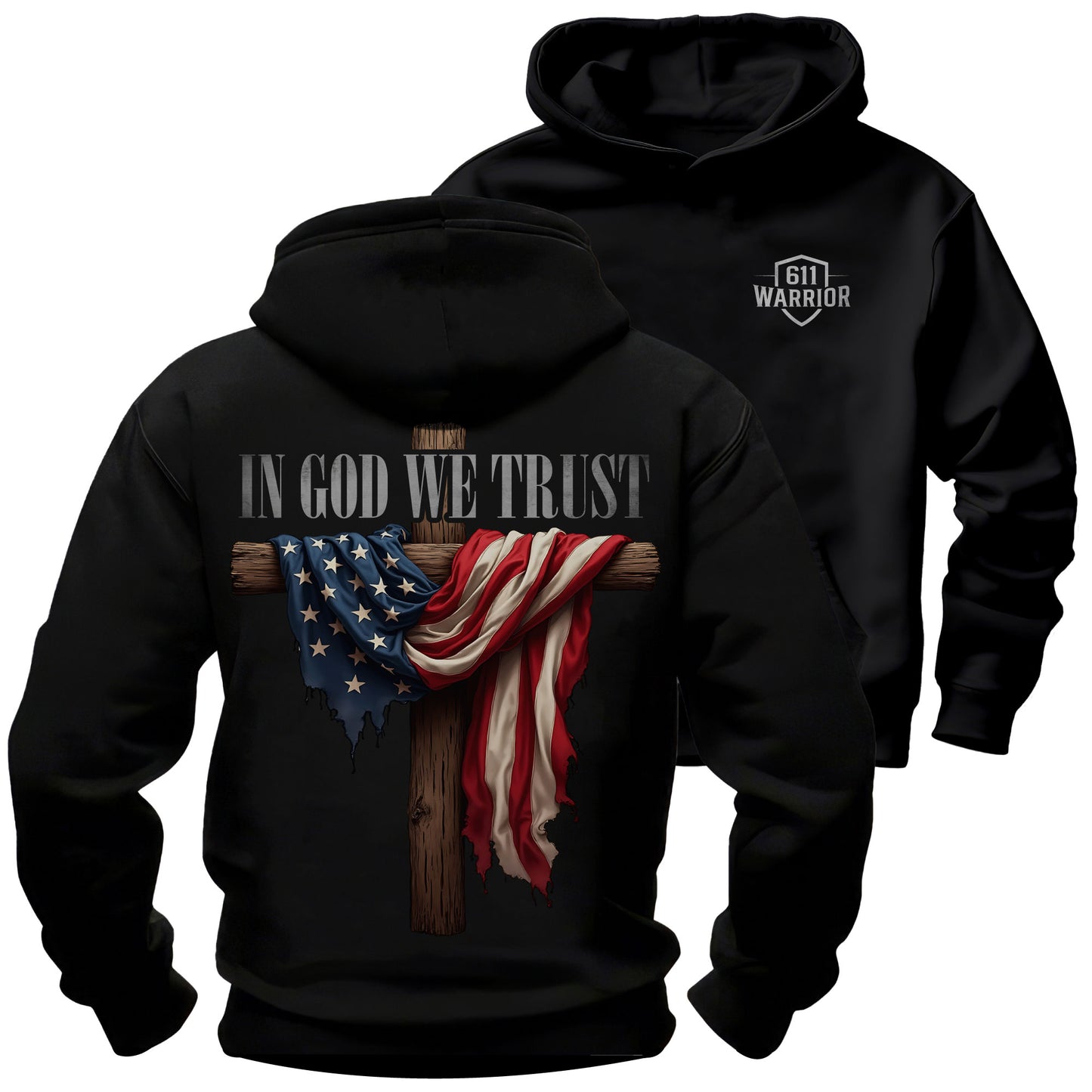 In God We Trust American Flag T-Shirt