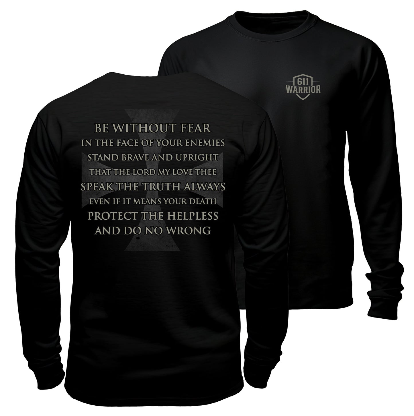 Be Without Fear Warrior Creed T-Shirt