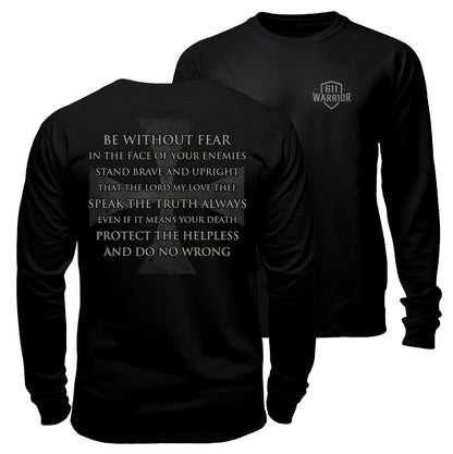 Be Without Fear Warrior Creed T-Shirt