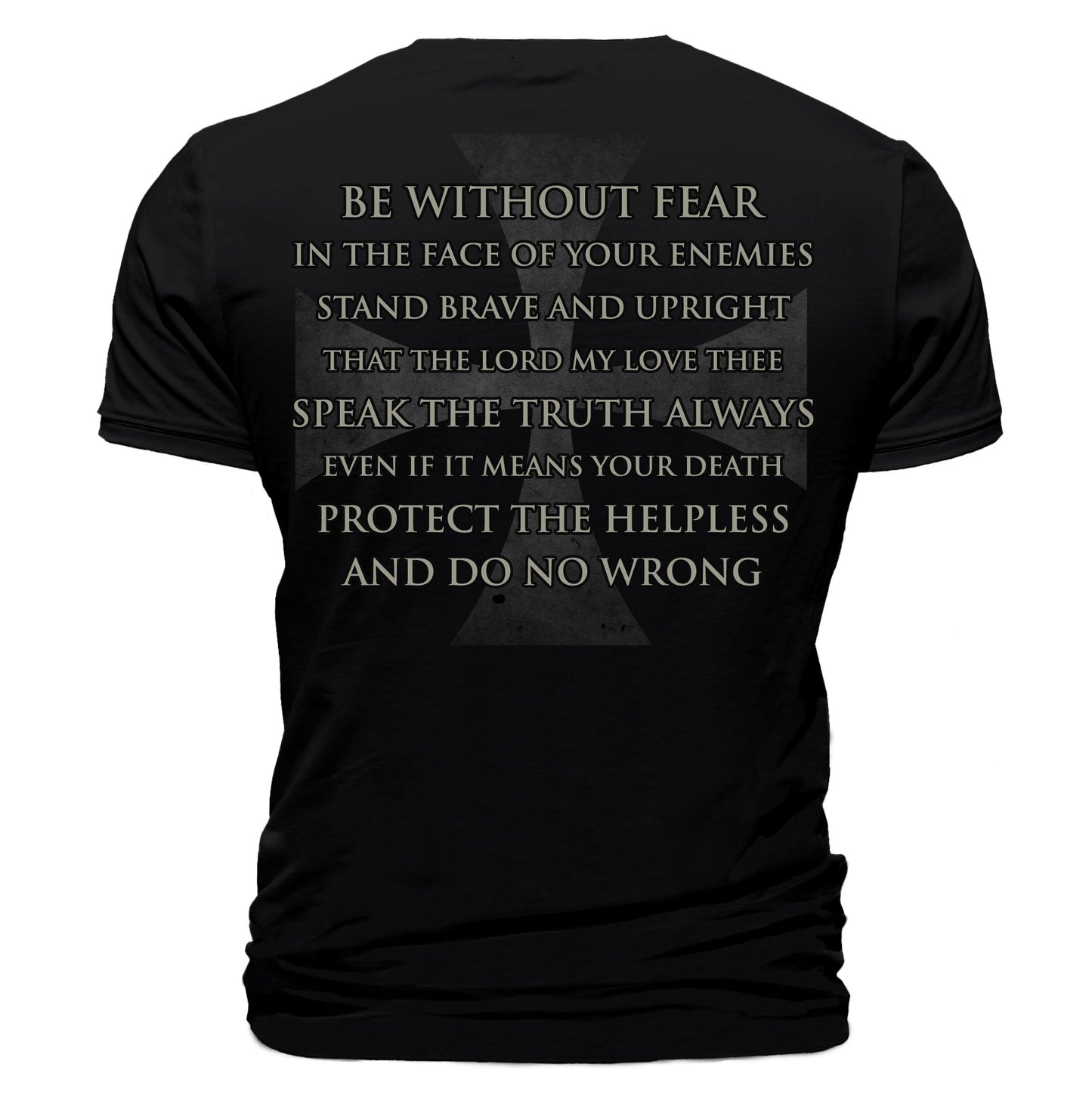 Be Without Fear Warrior Creed T-Shirt