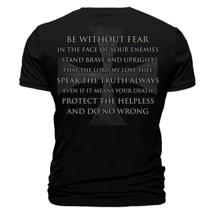 Be Without Fear Warrior Creed T-Shirt