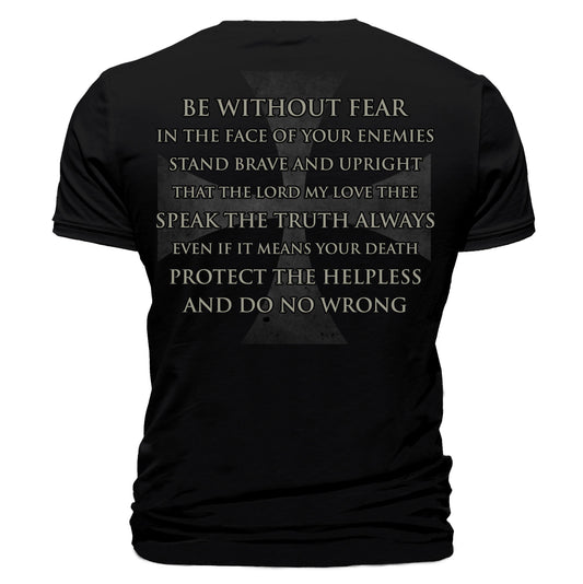 Be Without Fear Warrior Creed T-Shirt