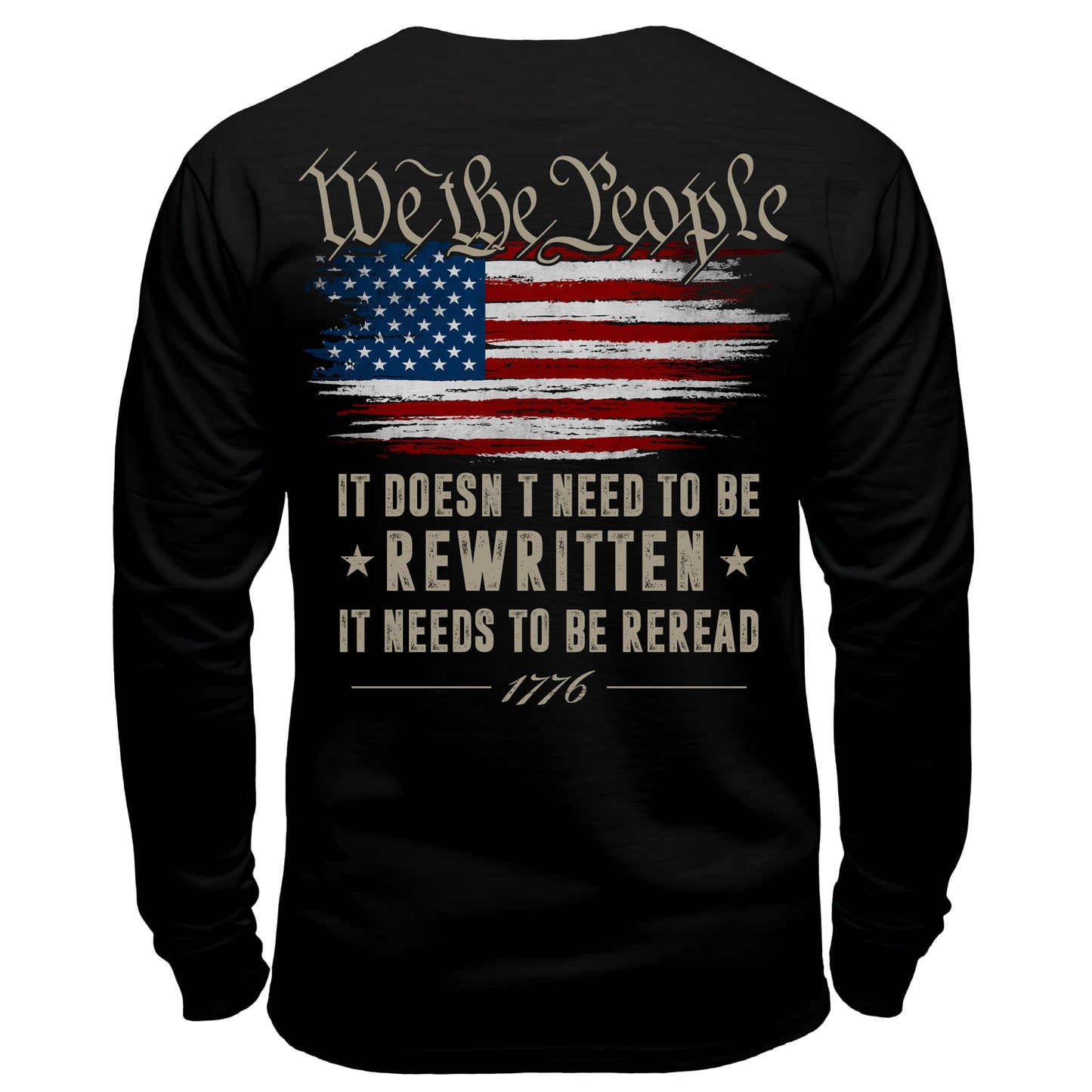 We The People 1776 Rewritten Reread T-Shirt