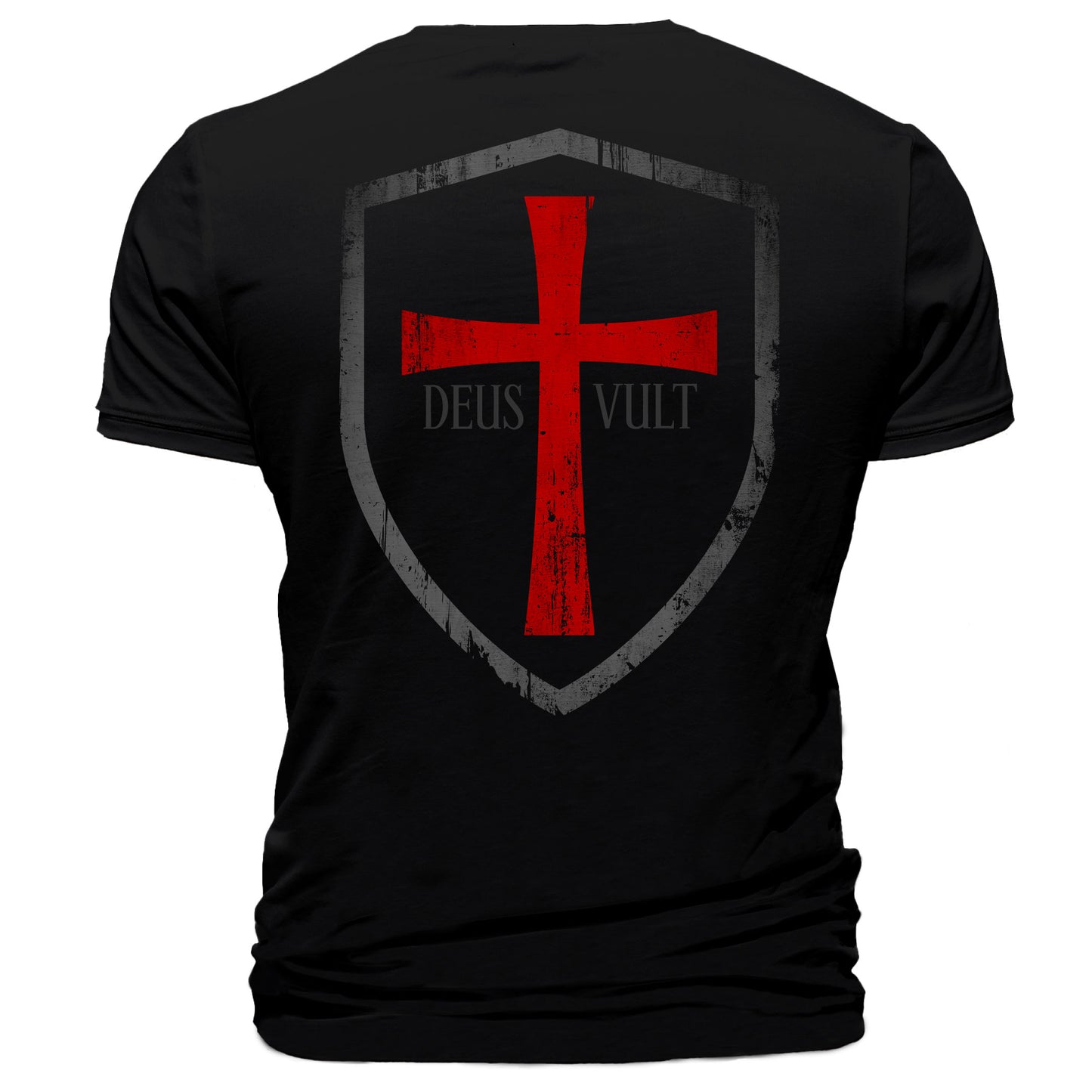 Cross Shield Deus Vult T-Shirt