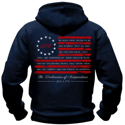 Declaration of Independence T-Shirt | 13-Star American Flag