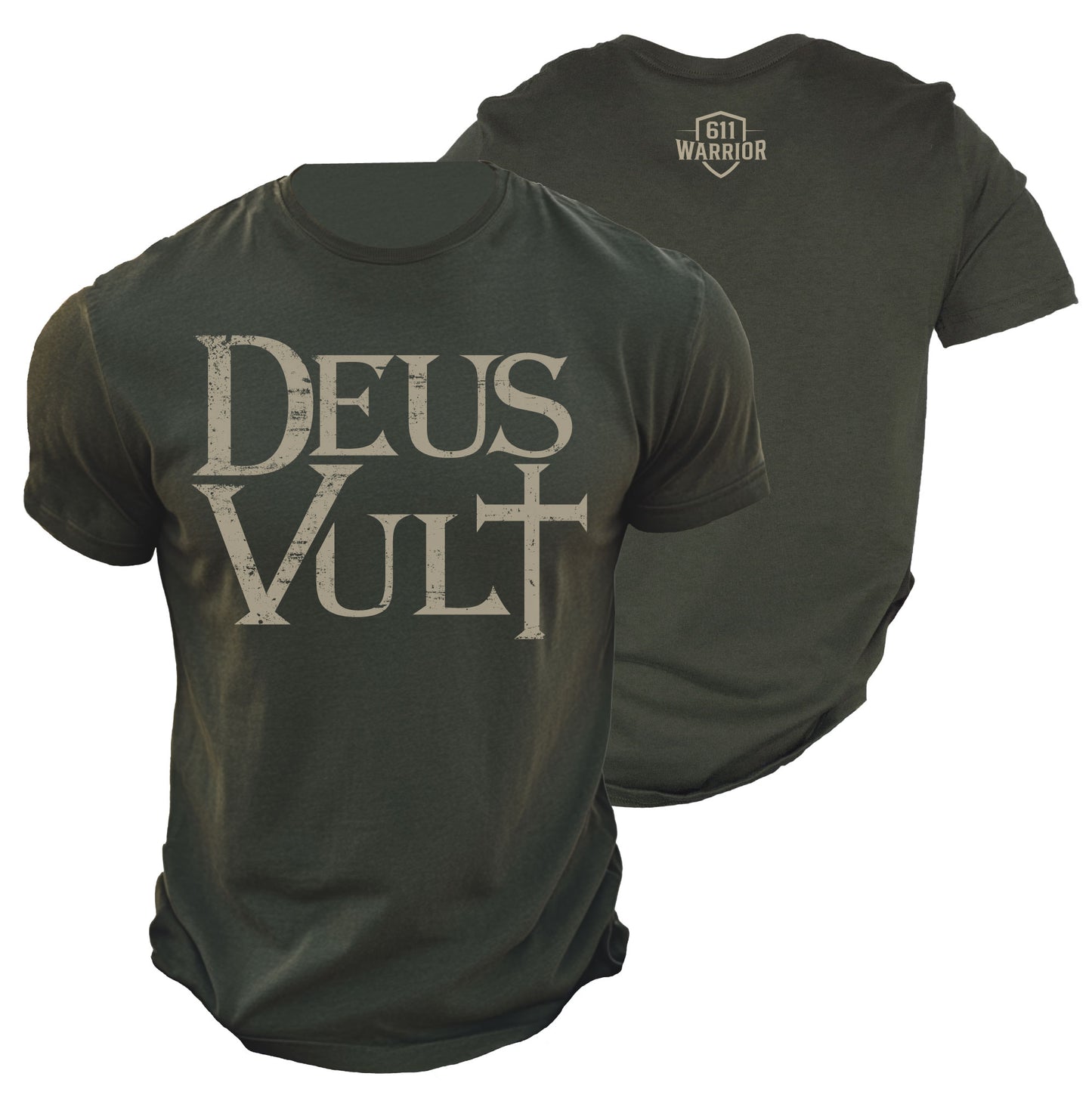 Deus Vult T-Shirt Graphic Tee V2