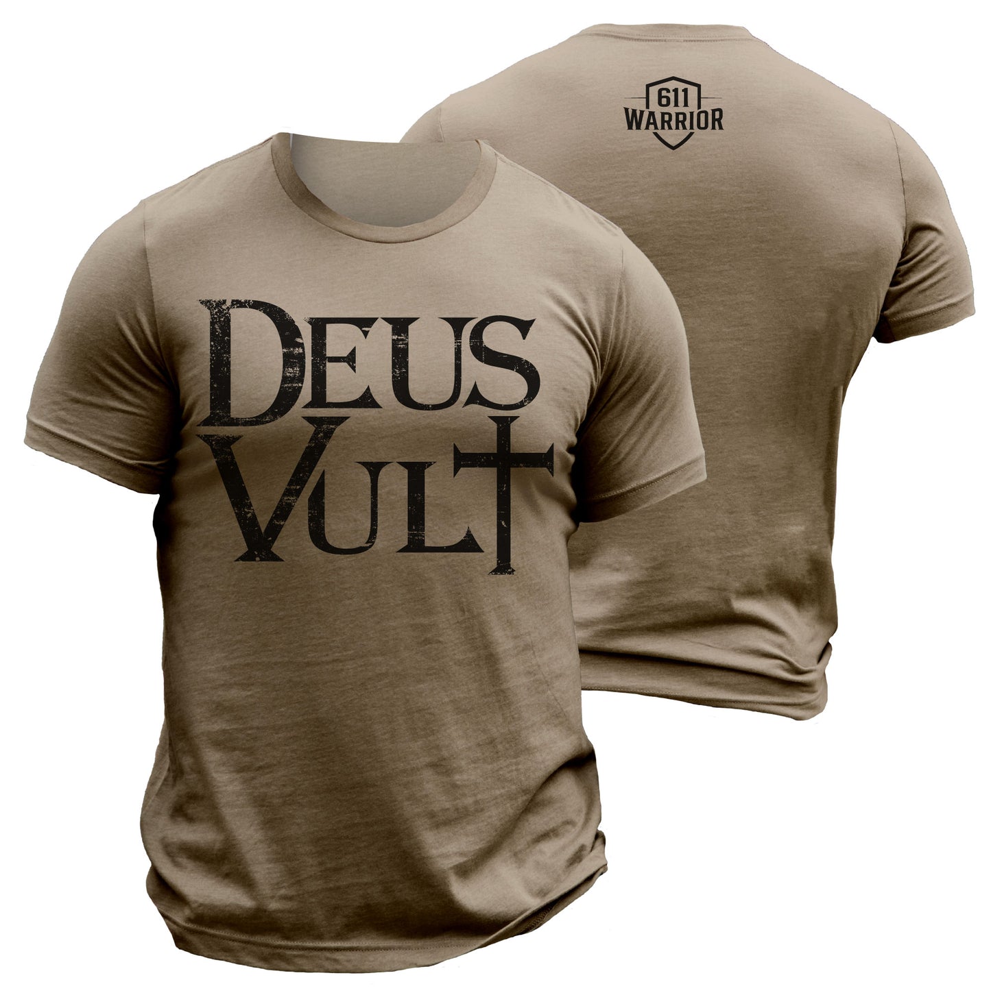 Deus Vult T-Shirt Graphic Tee V2