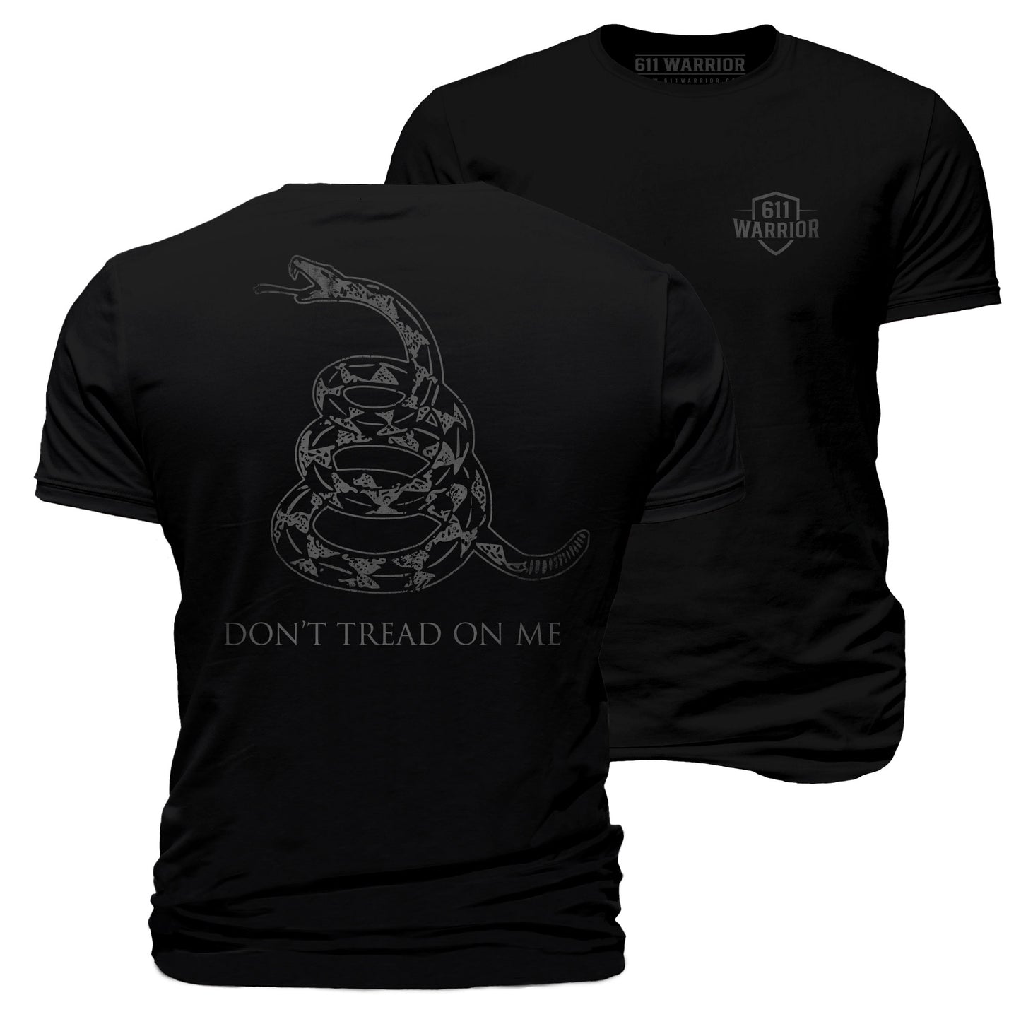 Don't Tread On Me Subdued Rattlesnake T-Shirt