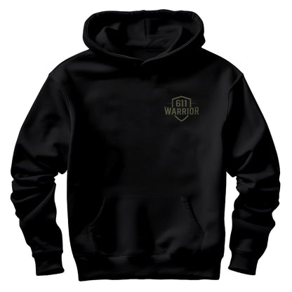 Buck Skull American Flag Hoodie