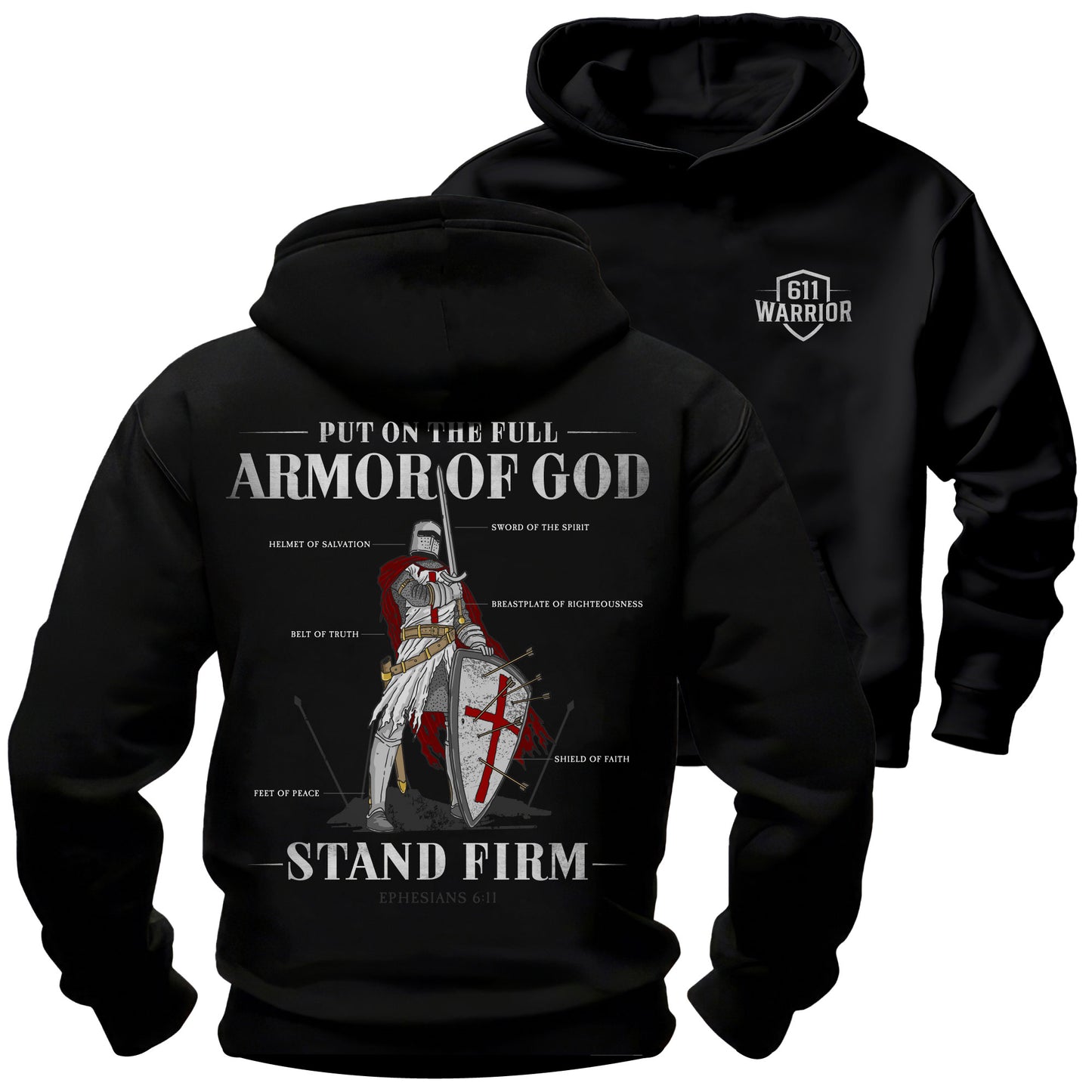 Full Armor of God Long Sleeve Shirt "Stand Firm"