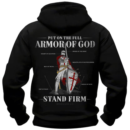 Full Armor of God Stand Firm Hoodie