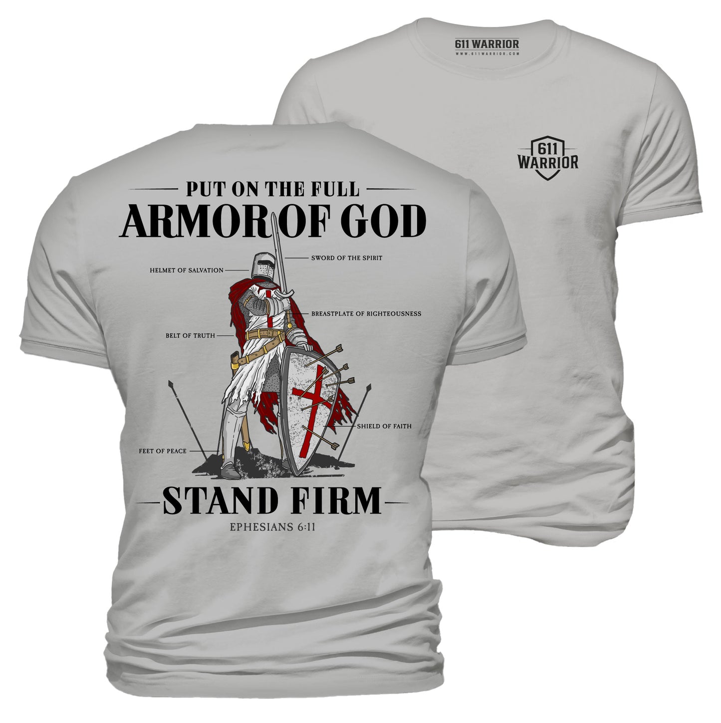 Full Armor of God T-Shirt "Stand Firm" V2
