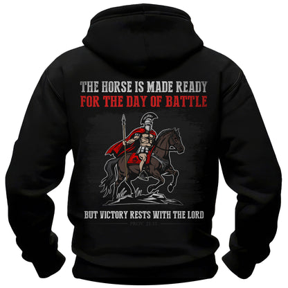 Day of Battle Spartan Warrior Hoodie