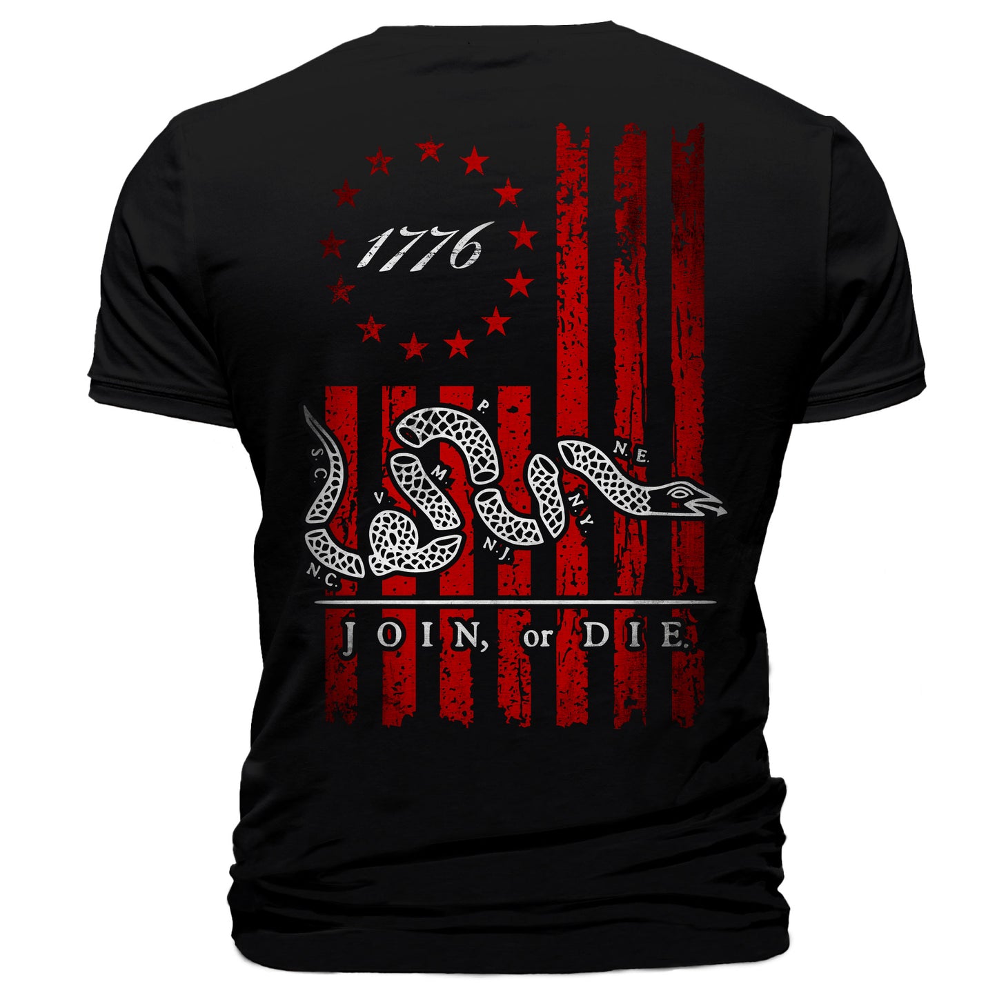 Join Or Die T-Shirt "1776" Rattlesnake