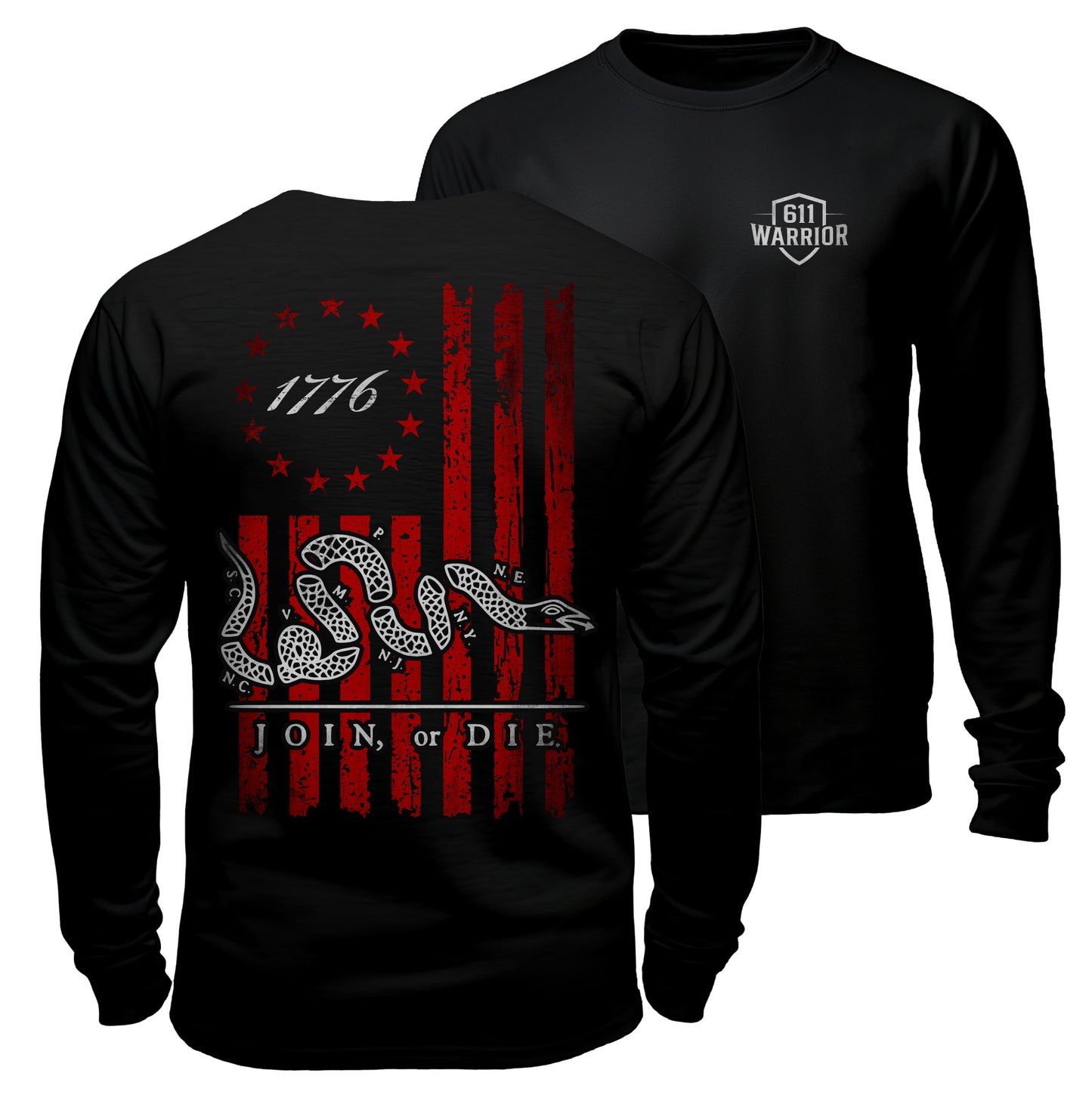 Join Or Die T-Shirt "1776" Rattlesnake