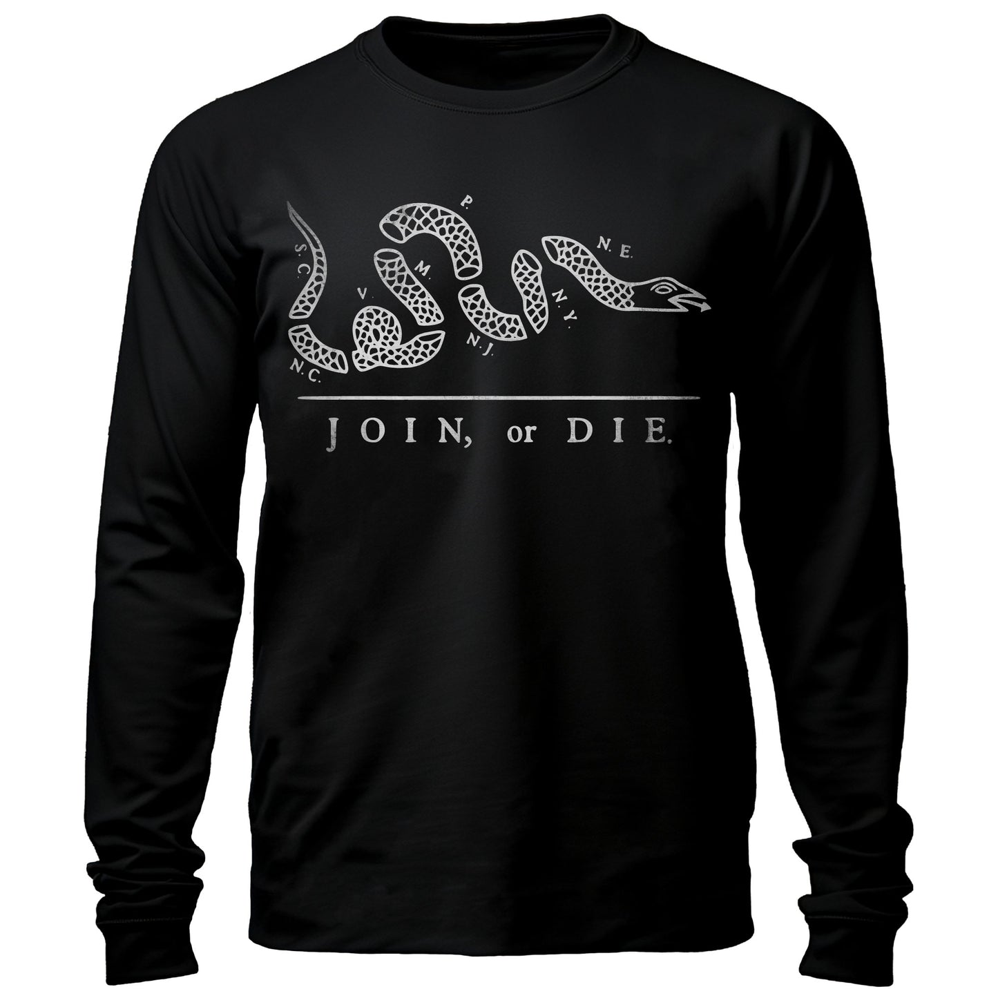 Join or Die Rattlesnake Long Sleeve Shirt