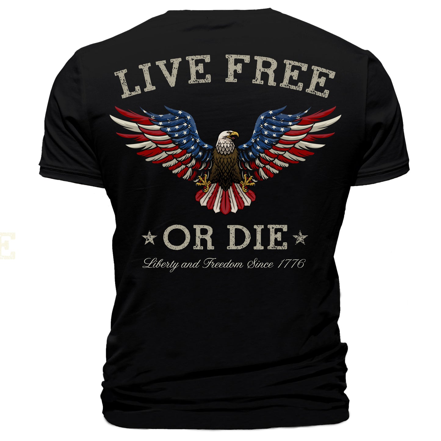 Live Free or Die Eagle T-Shirt