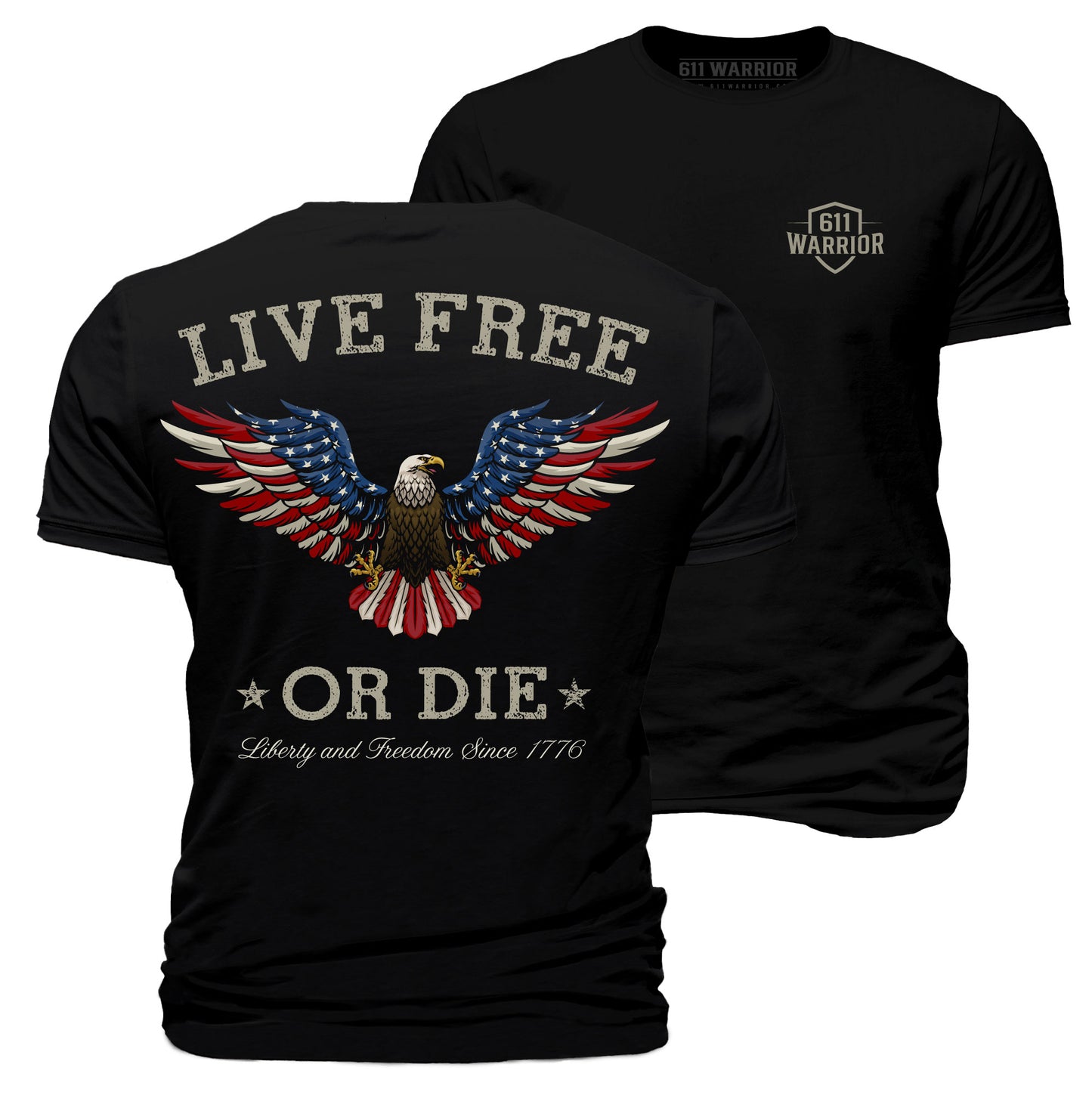 Live Free or Die Eagle T-Shirt