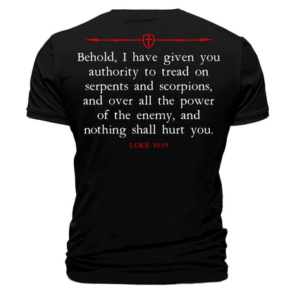 Luke 10:19 Authority Over The Enemy T-Shirt