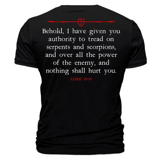 Luke 10:19 Authority Over The Enemy T-Shirt