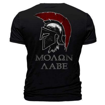 Spartan Warrior Molon Labe T-Shirt