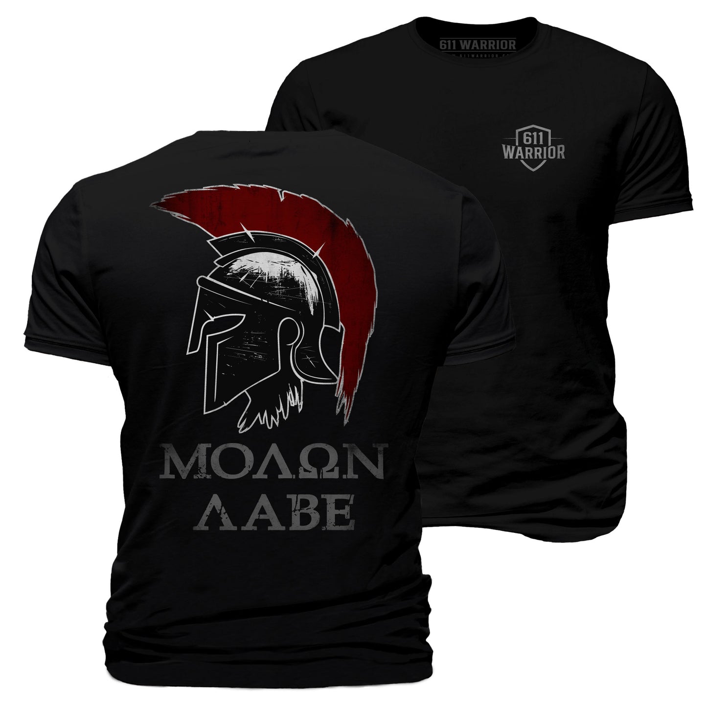 Spartan Warrior Molon Labe T-Shirt