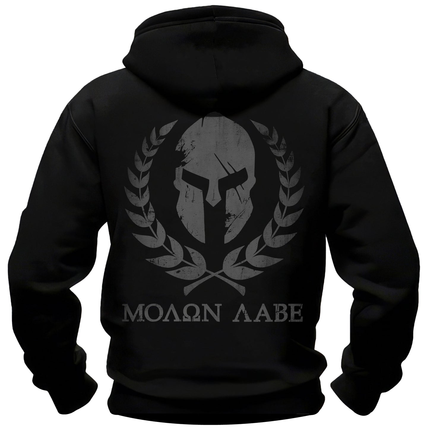 Molon Labe Spartan Helmet Hoodie