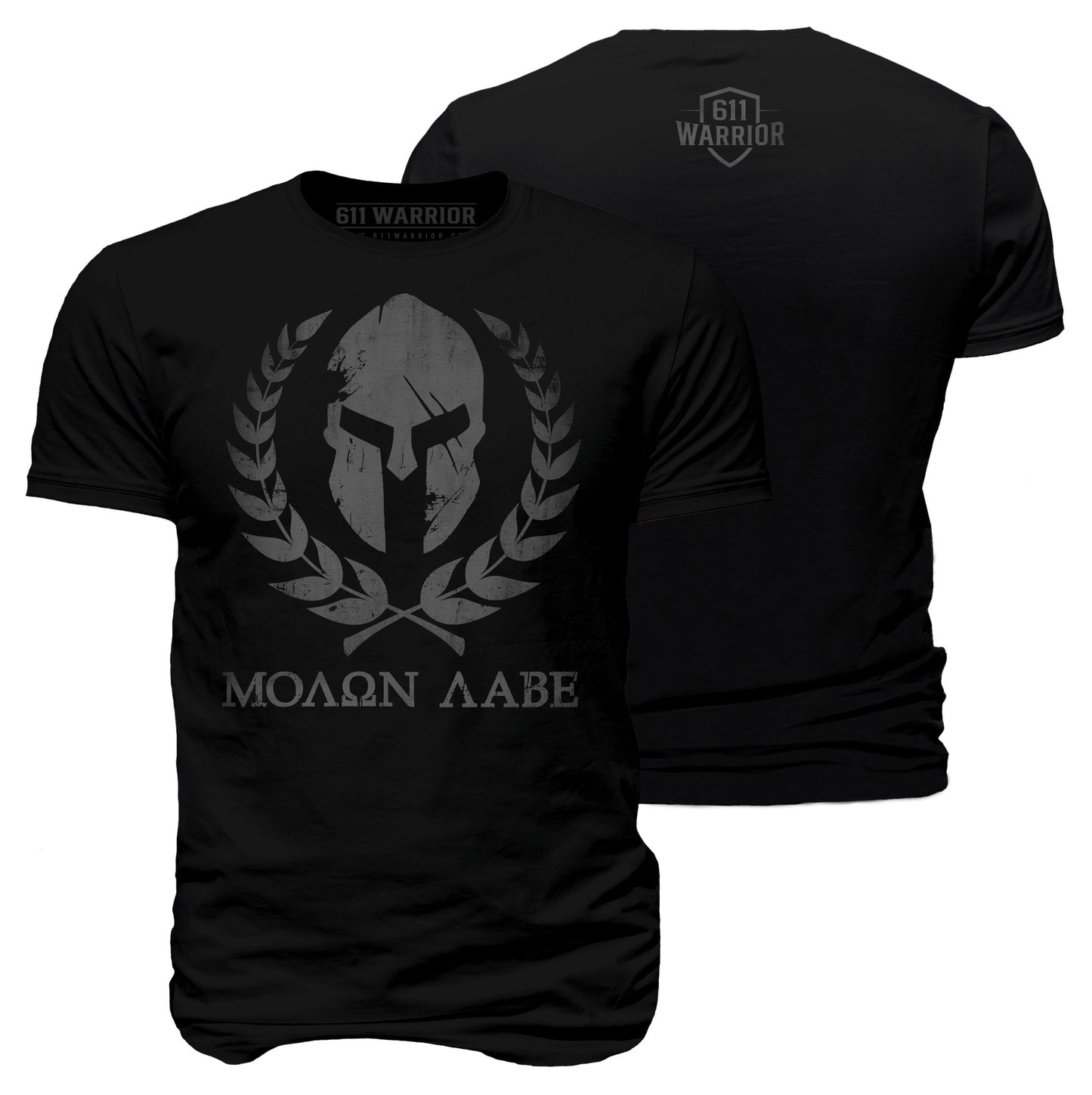 Molon Labe Spartan Helmet T-Shirt V2