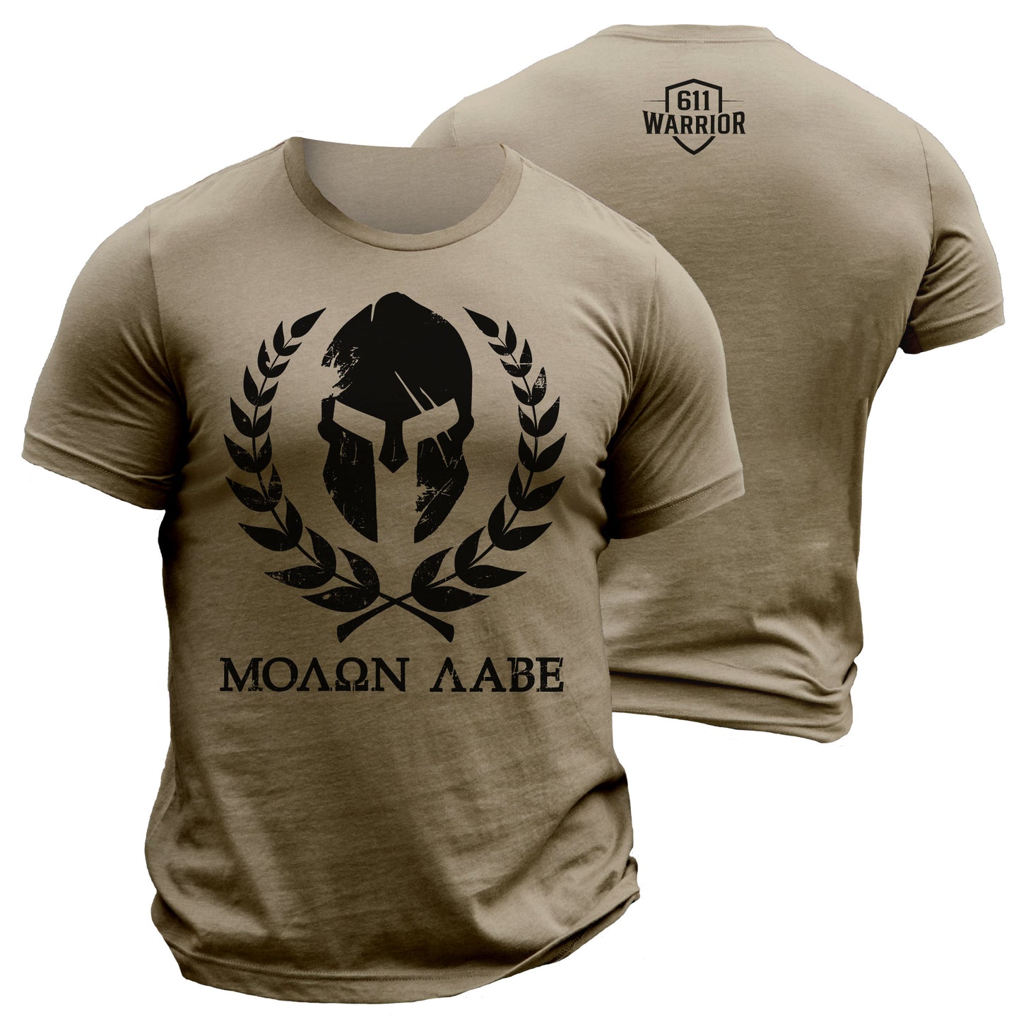 Molon Labe Spartan Helmet T-Shirt V2