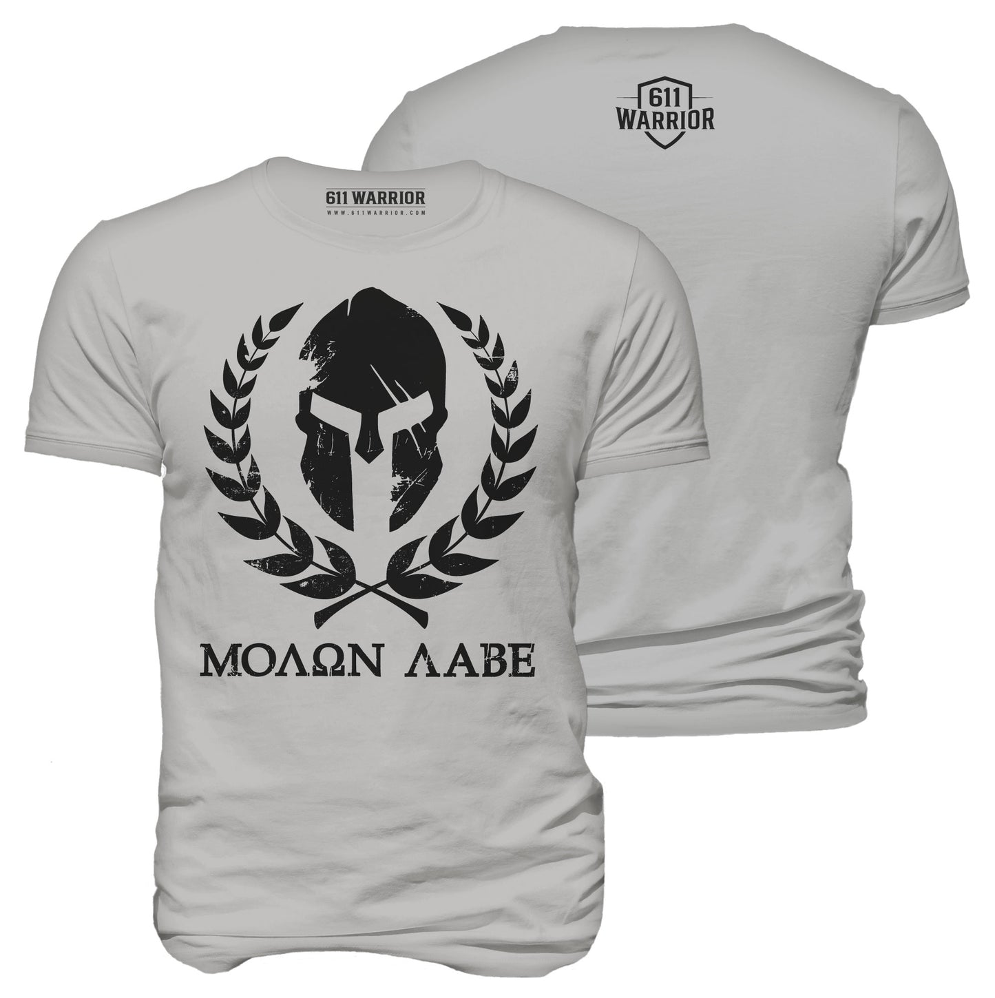 Molon Labe Spartan Helmet T-Shirt V2