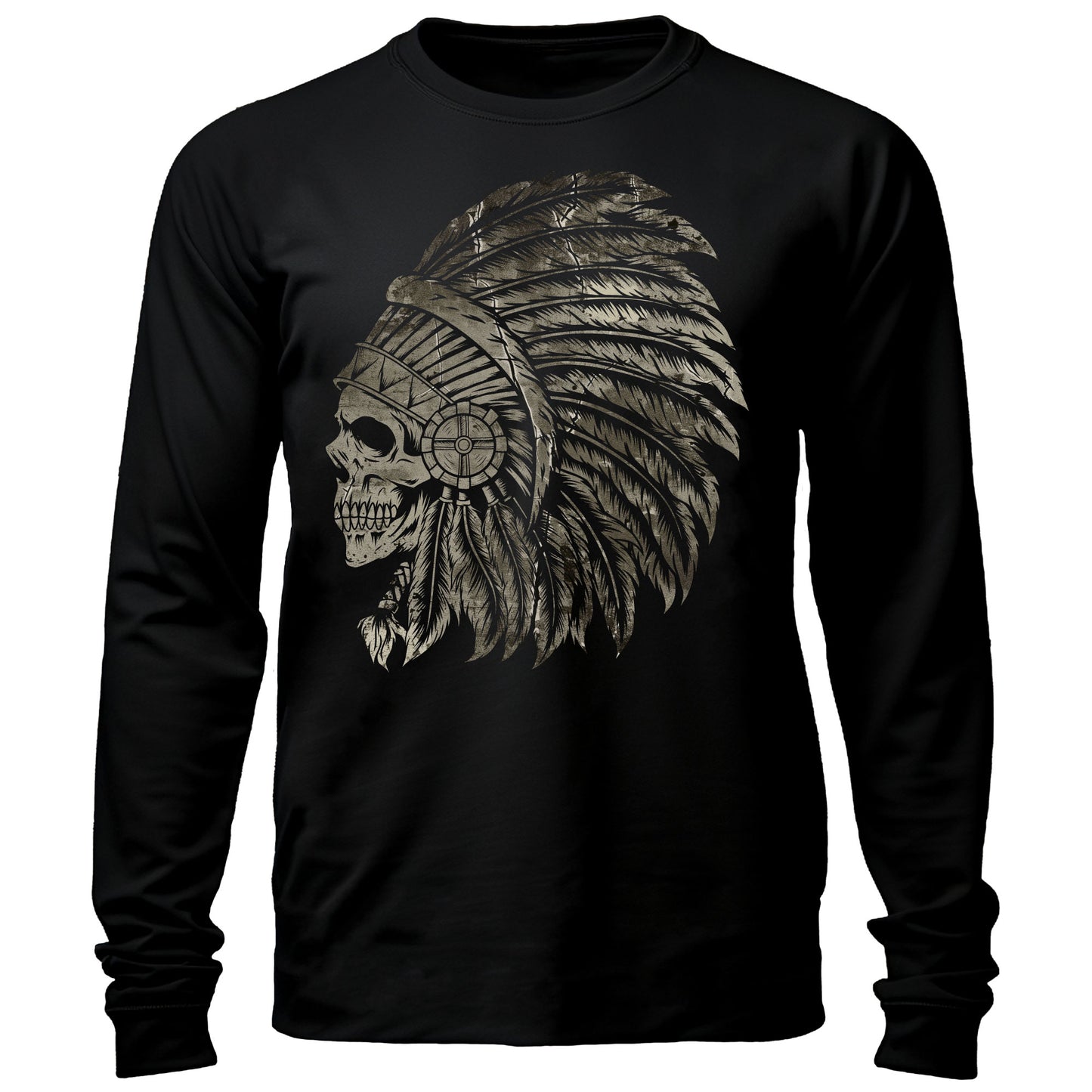 Native American Warrior Headdress T-Shirt