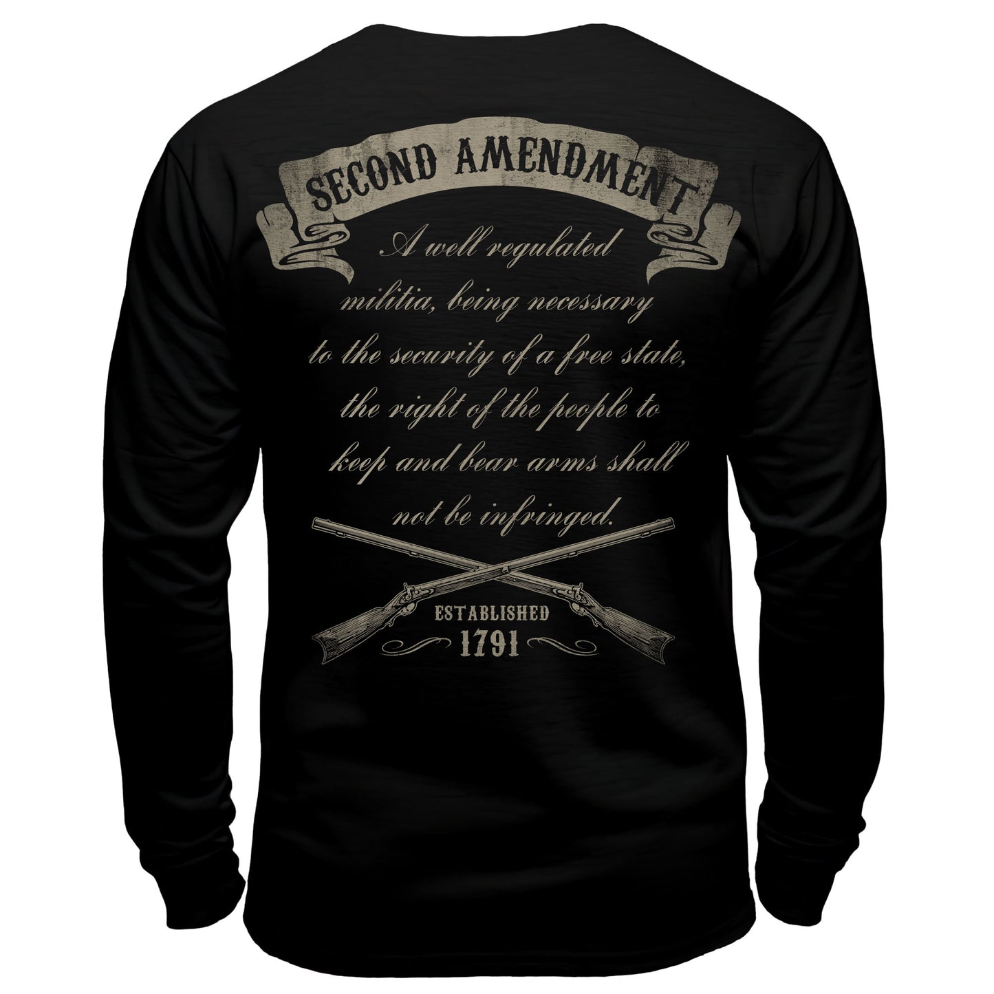 Second Amendment Long Sleeve Shirt