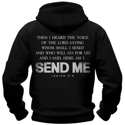 Send Me Hoodie "Isaiah 6:8" Full Verse