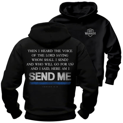 Send Me Thin Blue Line T-Shirt Full Verse