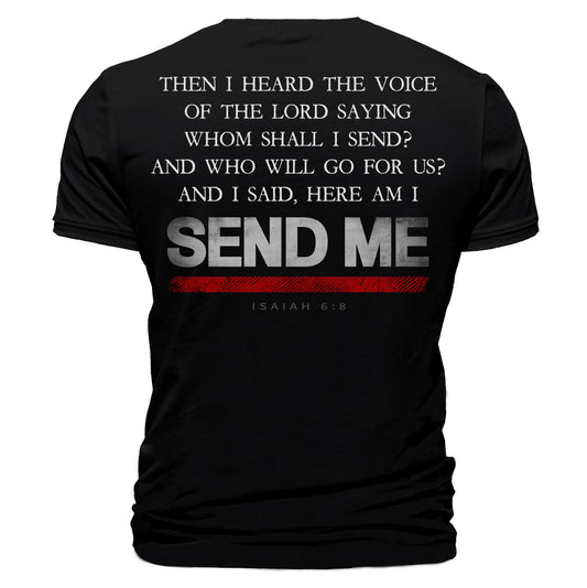 Send Me Thin Red Line T-Shirt Full Verse