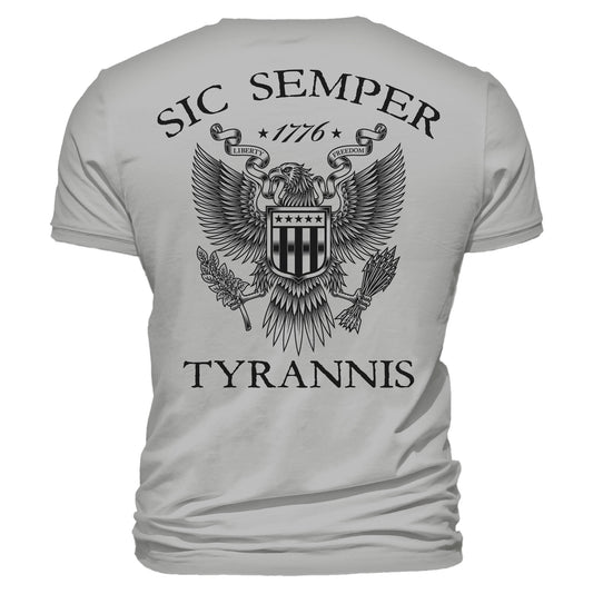 Sic Semper Tyrannis T-Shirt "1776 Liberty & Freedom" V2