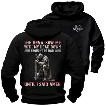 The Devil Saw Me T-Shirt “Until I Said Amen”