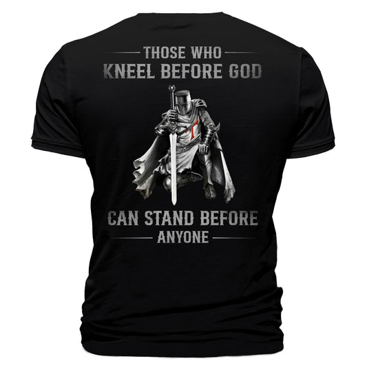 Kneel Before God Warrior T-Shirt