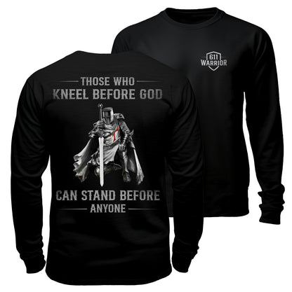 Kneel Before God Warrior T-Shirt