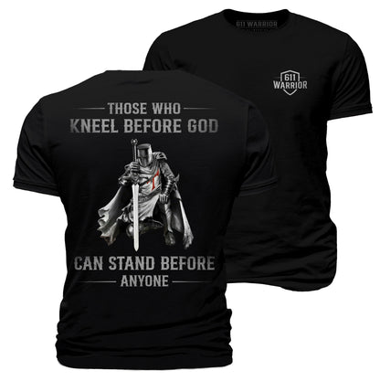 Kneel Before God Warrior T-Shirt