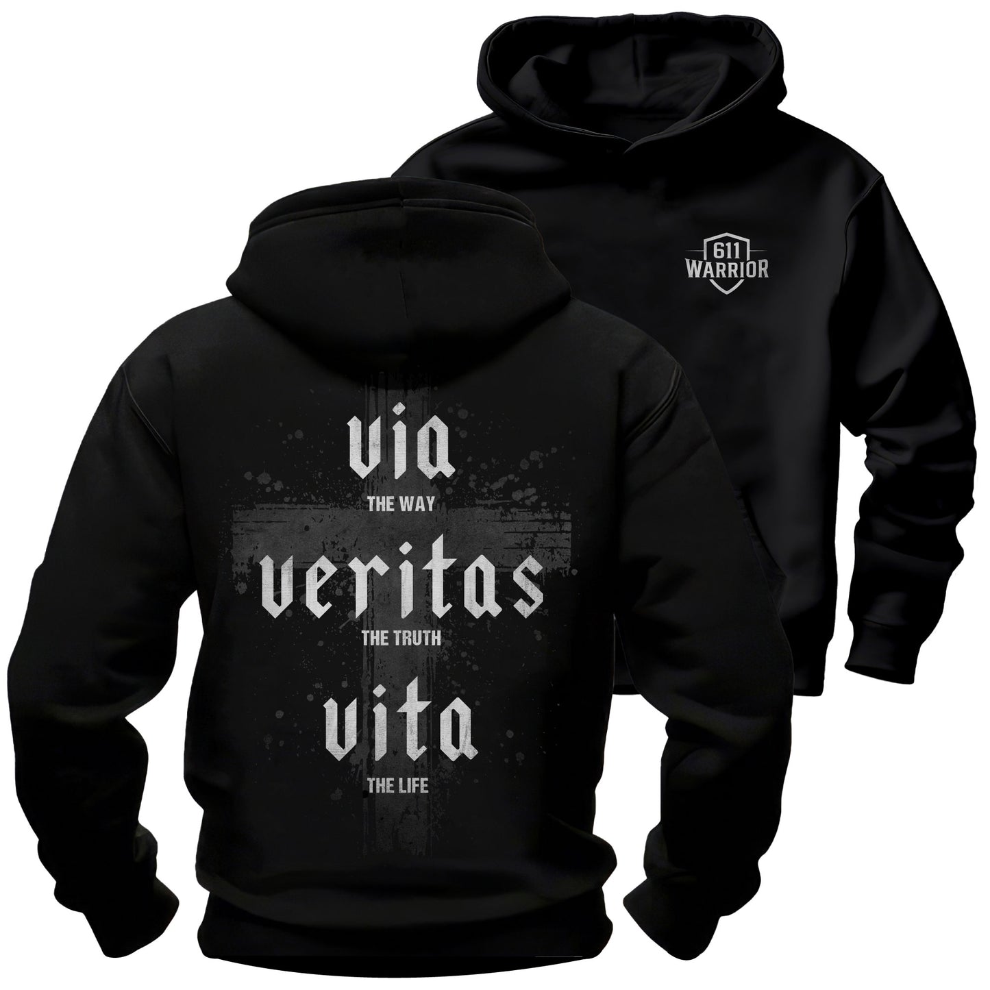 Via Veritas Vita Cross T-Shirt