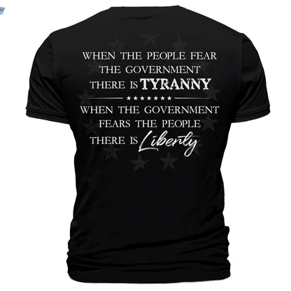 Tyranny and Liberty T-Shirt Quote